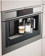 AEG RVS inbouw koffieautomaat - volautomatisch, Ophalen of Verzenden, Zo goed als nieuw