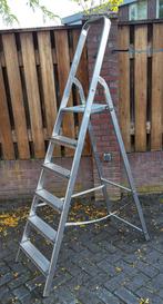 Aluminium ladder, Ophalen, Gebruikt, Ladder, Opvouwbaar of Inschuifbaar