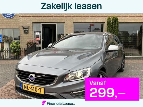 Volvo V60 1.5 T3 R-Design | Trekhaak | Lederen bekleding | N, Auto's, Volvo, Bedrijf, Lease, Financial lease, V60, ABS, Airbags