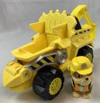 Paw Patrol Dino Rescue Rubble Deluxe Voertuig Graafmachine