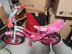 Leuke kinderfiets, roze/wit, Fietsen en Brommers, Fietsen | Meisjes, Gebruikt, Lovely, 14 inch of minder, Ophalen of Verzenden