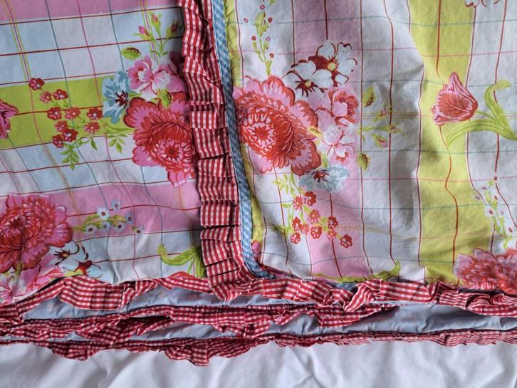Pip Studio enkel dekbed overtrek set maat 140 x 220 roze, Kinderen en Baby's, Kinderkamer | Beddengoed, Gebruikt, Dekbedovertrek