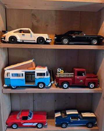 Lego Auto Collectie - Porsche, Corvette, Camaro, VW, Ford beschikbaar voor biedingen