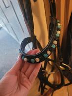 Frontriem met bijpassende lucky charm, Ophalen of Verzenden, Zo goed als nieuw, Dressuur