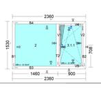 Kozijn met draai-kiep raam + rolluik (nieuw), Doe-het-zelf en Verbouw, Kozijnen en Schuifpuien, Overige materialen, Gebruikt, Raamkozijn