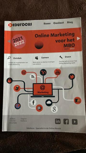 Online Marketing voor het MBO 2021/2022 9789492442680 beschikbaar voor biedingen
