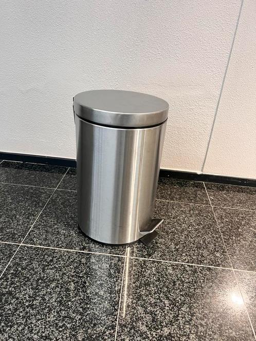 Pedaalemmer 35x, Huis en Inrichting, Woonaccessoires | Prullenbakken, Zo goed als nieuw, Rvs, Minder dan 50 cm, 10 tot 20 liter