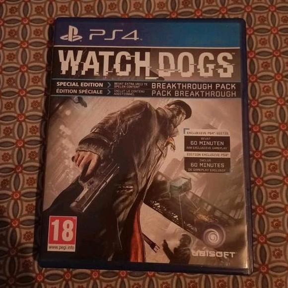 Watchdogs - Special edition, Spelcomputers en Games, Games | Sony PlayStation 4, Zo goed als nieuw, Avontuur en Actie, 1 speler