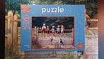King puzzel - Bottoms Up - 500 stukjes - 42x51 cm - van hout, Ophalen of Verzenden, 500 t/m 1500 stukjes, Gebruikt, Legpuzzel