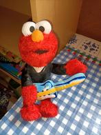 Elmo knuffel met gitaar en leren jas Fisher Price Mattel, Ophalen of Verzenden
