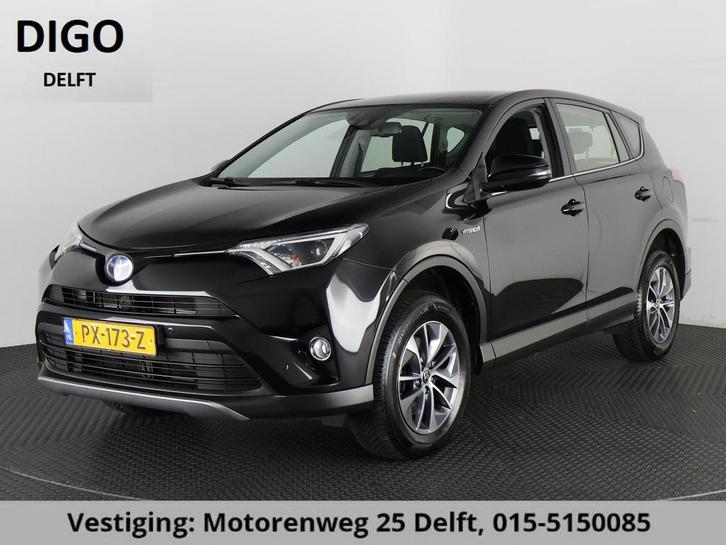Toyota RAV4 2.5 HYBRID DYNAMIC BLACK GARANTIE 10-2027 NAVI.A, Auto's, Toyota, Bedrijf, Te koop, Rav4, ABS, Achteruitrijcamera