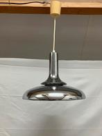 Vintage ufo chromen aluminium hanglamp space age, Huis en Inrichting, Lampen | Hanglampen, Ophalen of Verzenden, Gebruikt, Minder dan 50 cm