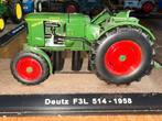 Deutz F3L 514 tractor 1958 metalen model tractor 1:32, Ophalen, Zo goed als nieuw, Tractor of Landbouw, Overige merken
