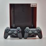 Playstation 3 Super Slim 500GB Zwart + 2 Controllers, Spelcomputers en Games, Spelcomputers | Sony PlayStation 3, Sony, Gebruikt