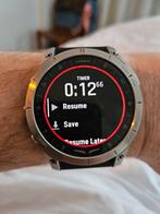 Garmin D2 Mach 1 Titanium - Smartwatch, Zwart, Garmin, Ophalen of Verzenden, Zo goed als nieuw