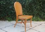 Set/4 Bamboe stoelen met gevlochten zitting, Ophalen, Gebruikt, Ombekdn, Xxxx