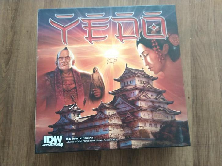 Yedo - bordspel, Hobby en Vrije tijd, Gezelschapsspellen | Bordspellen, Zo goed als nieuw, Een of twee spelers, Drie of vier spelers
