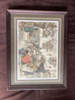 Anton Pieck Schilderij, Antiek en Kunst, Kunst | Tekeningen en Foto's, Ophalen