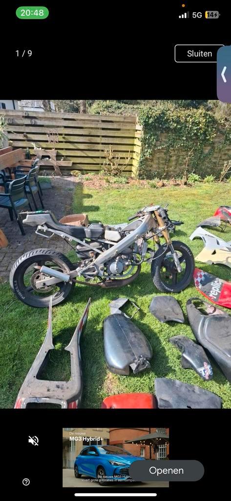 Derbi gpr project met kenteken, Fietsen en Brommers, Brommers | Derbi, Ophalen