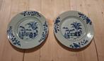 Set 18e eeuwse borden blauw wit, Antiek en Kunst, Ophalen of Verzenden