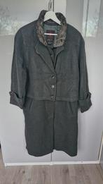 Groene scheerwollen vintage Toscana Loden jas - Maat 40, Maat 38/40 (M), Ophalen of Verzenden, Zo goed als nieuw, Toscana Loden