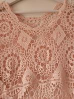 Gehaakt ibiza boho roze lang vest jurk maat M 40 Nieuw, Maat 38/40 (M), Nieuw, Ophalen of Verzenden, Roze