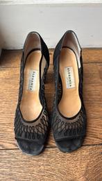 Zwart suède pump maat 40, Pumps, Zwart, Ophalen of Verzenden, Gedragen