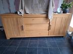 Licht eiken dressoir - Spijkenisse, Ophalen, Zo goed als nieuw, 200 cm of meer, Minder dan 100 cm