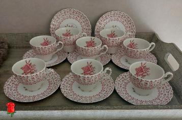Johnson Brothers Rose Bouquet 8 kop & schotels 8 cm beschikbaar voor biedingen