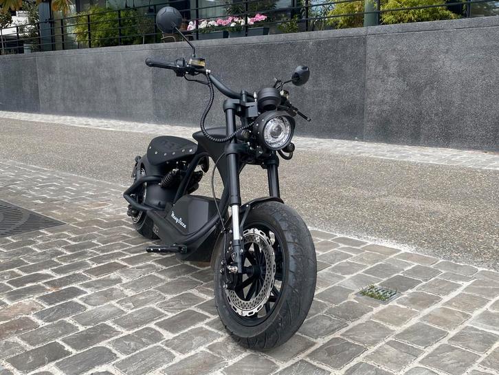 Eahora M1PS Elektrische Chopper  Fatboy Harley Look, Fietsen en Brommers, Snorfietsen en Snorscooters, Ophalen