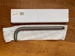 Wiesbaden douchearm met muurbevestiging 35 cm gunmetal, Ophalen of Verzenden, Nieuw, Rvs, Overige typen