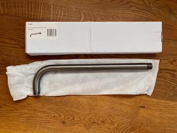 Wiesbaden douchearm met muurbevestiging 35 cm gunmetal beschikbaar voor biedingen