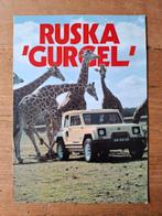 Ruska Gurgel folder, Ophalen of Verzenden, Zo goed als nieuw, Overige merken