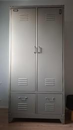 Lockerkast vtwonen zilvergrijs, Ophalen, Zo goed als nieuw