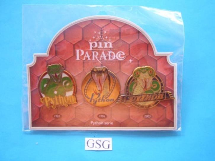 Python nr. EPP383-01 tm EPP385-01 (Nieuw), Verzamelen, Efteling, Nieuw, Button of Speldje, Ophalen
