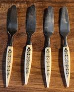 Bestek Vintage amuse / botermesjes 4 stuks, Ophalen of Verzenden