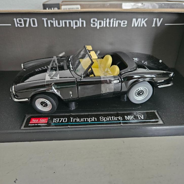 SUN STAR: TRIUMPH SPITFIRE MK IV 1970, Hobby en Vrije tijd, Modelauto's | 1:18, Nieuw, Auto, Sun Star, Ophalen of Verzenden