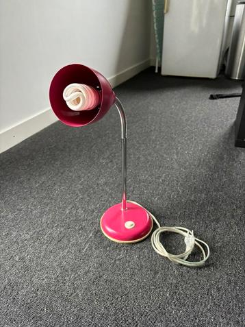 Bureau lamp roze