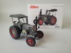 LANZ BULLDOG GRIJS MET DAK 1:32 S SCHUCO, Hobby en Vrije tijd, Ophalen of Verzenden, Nieuw, Auto, Schuco
