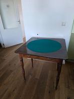 antieke kaarttafel, Ophalen