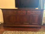 Houten dressoir met lades en deuren, Ophalen, Gebruikt, 150 tot 200 cm, Met lade(s)