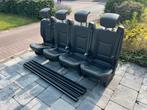 Zwart leren stoelen 3p gordel isofix cabine zelfbouw camper, Auto-onderdelen, Interieur en Bekleding, Ophalen of Verzenden, Nieuw