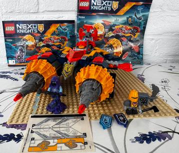 Lego Nexo Knights 70354 Axl’s Rumble Maker compleet beschikbaar voor biedingen
