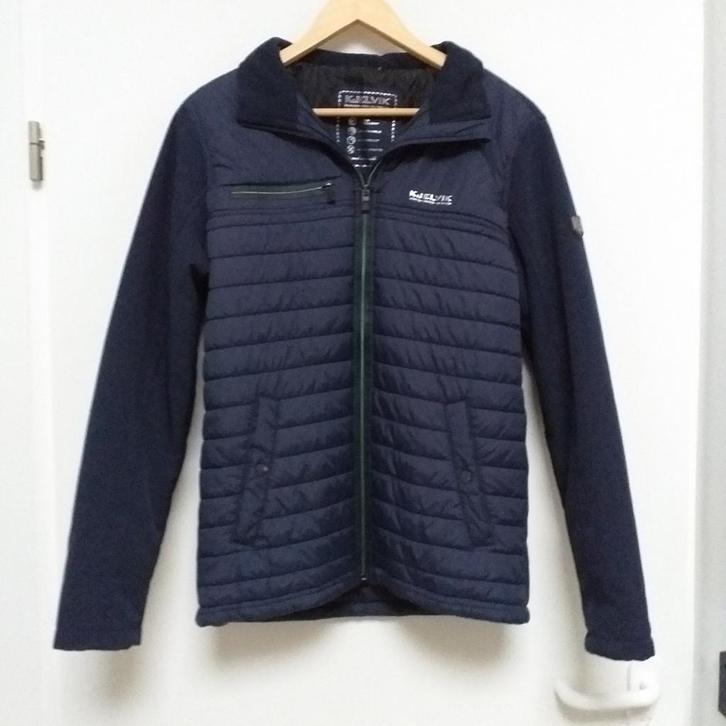 Tussendoor/winterjas Maat S, Kjelvik, Kleding | Heren, Jassen | Winter, Zo goed als nieuw, Maat 46 (S) of kleiner, Blauw, Ophalen of Verzenden