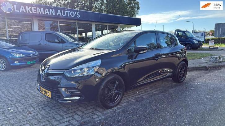 Renault CLIO 0.9 TCe Limited Blackline Huurkoop Inruil APK G, Auto's, Renault, Bedrijf, Te koop, Clio, ABS, Airbags, Airconditioning