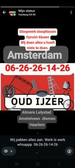 Oudijzer ophaalservice  06-26-26-14-26  wij halen het op, Ophalen