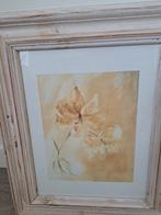Mooie schilderijtjes met bloemen, Antiek en Kunst, Ophalen