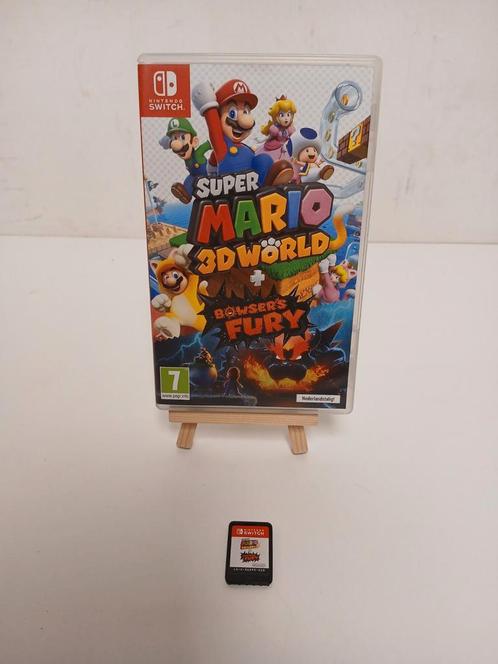 Super mario 3d world + bowsers fury, Spelcomputers en Games, Games | Nintendo Switch, Zo goed als nieuw, 1 speler, Vanaf 3 jaar