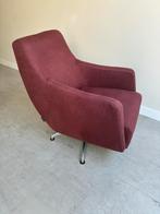 Te koop: draaifauteuil bordeaux rood, Huis en Inrichting, Ophalen, Zo goed als nieuw
