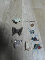 1-6 broches te koop, diverse varianten. ook per stuk te koop, Sieraden, Tassen en Uiterlijk, Broches, Overige materialen, Ophalen of Verzenden